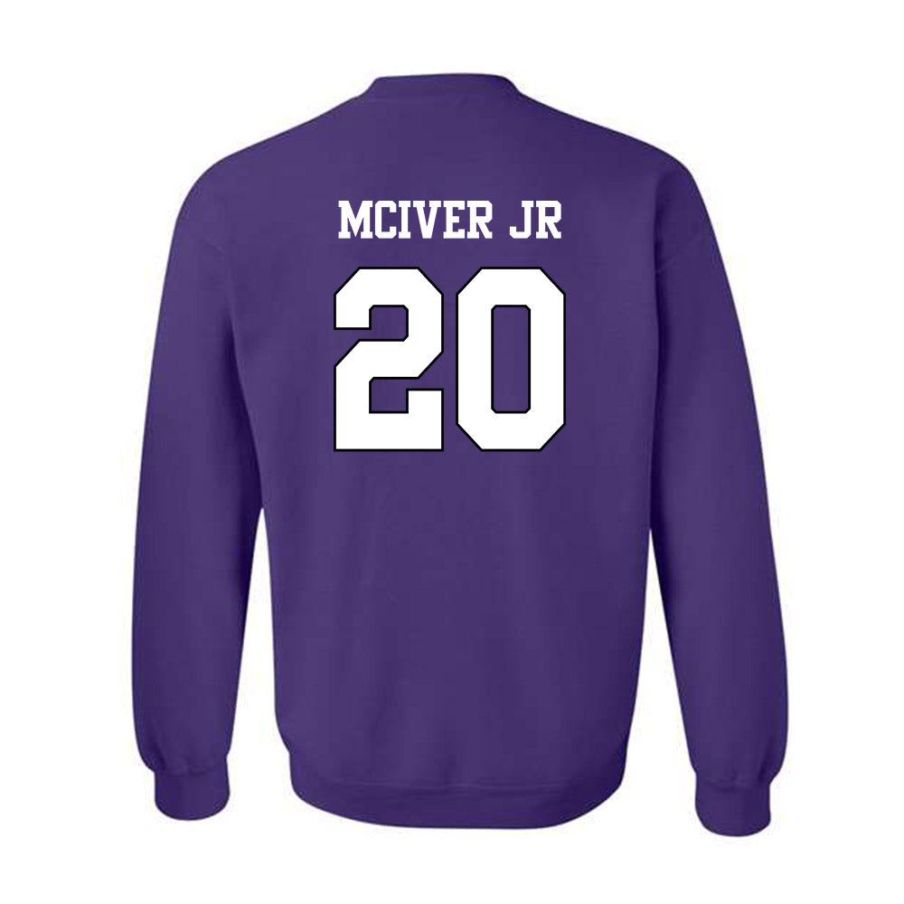 TCU - NCAA Football : Jevon McIver Jr - Classic Shersey Crewneck Sweatshirt-1