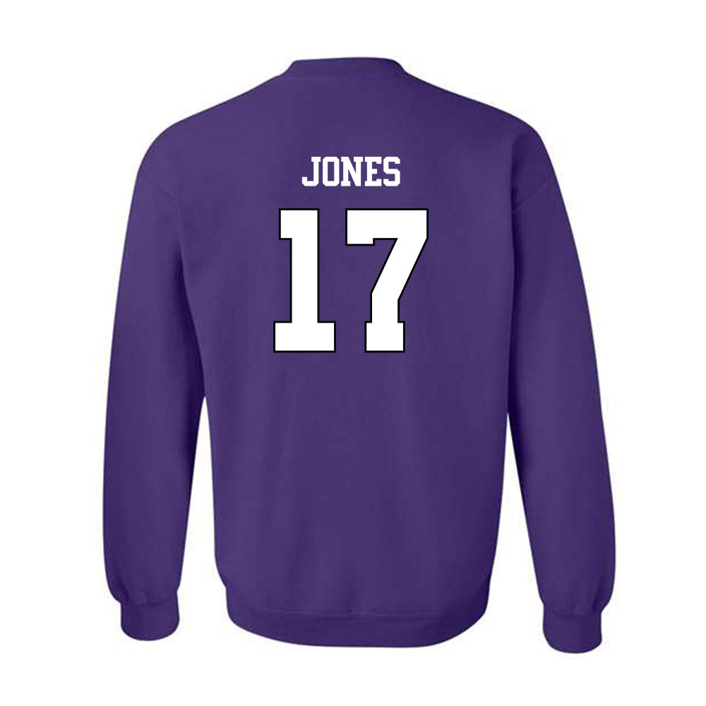 TCU - NCAA Football : Dane Jones - Classic Shersey Crewneck Sweatshirt-1