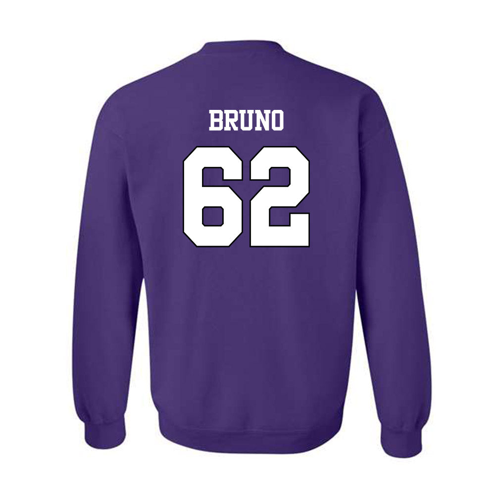 TCU - NCAA Football : Carson Bruno - Classic Shersey Crewneck Sweatshirt-1