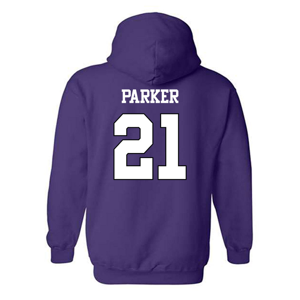 TCU - NCAA Women's Basketball : Taliyah Parker - Classic Shersey Hooded Sweatshirt-1