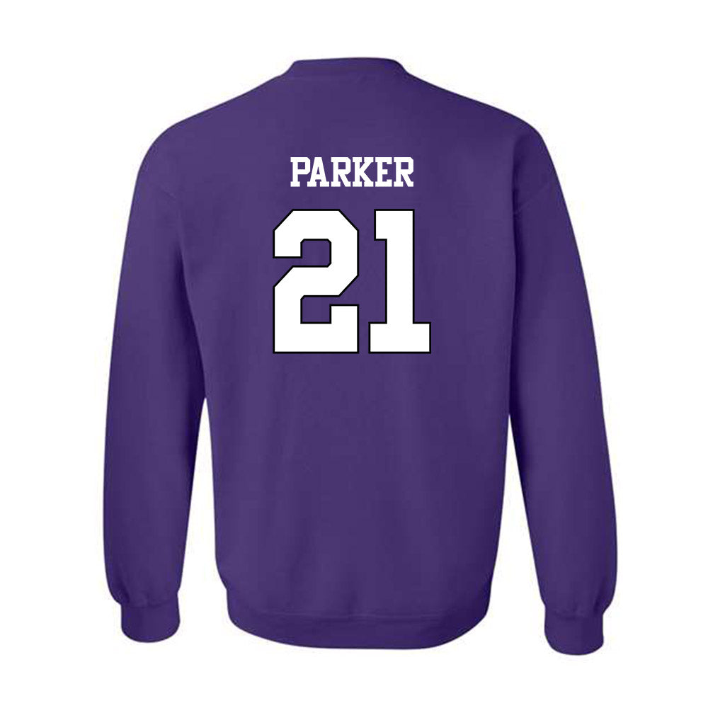 TCU - NCAA Women's Basketball : Taliyah Parker - Classic Shersey Crewneck Sweatshirt-1