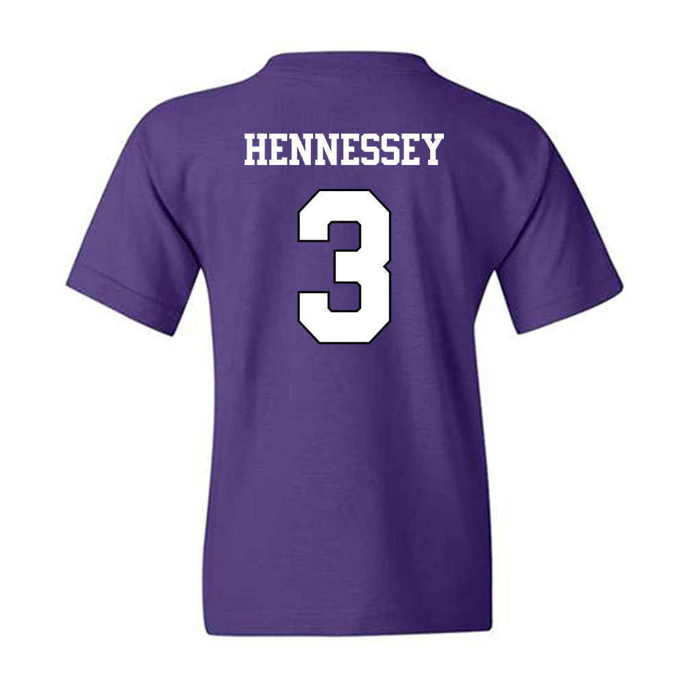 TCU - NCAA Women's Soccer : AJ Hennessey - Classic Shersey Youth T-Shirt-1
