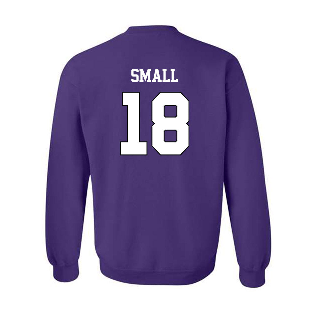 TCU - NCAA Football : Ed Small - Classic Shersey Crewneck Sweatshirt-1
