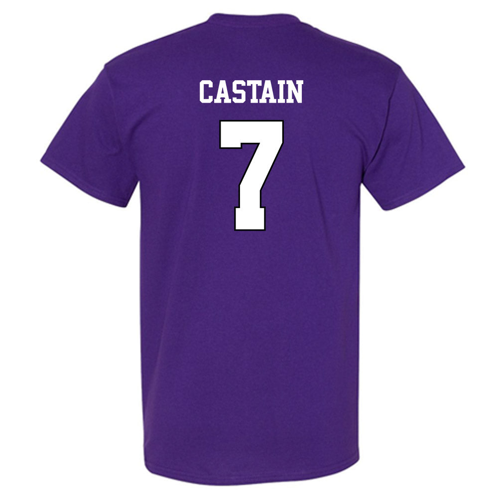 TCU - NCAA Women's Soccer : Seven Castain - Classic Shersey T-Shirt-1