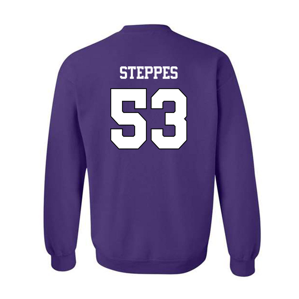 TCU - NCAA Football : Tobias Steppes - Classic Shersey Crewneck Sweatshirt-1