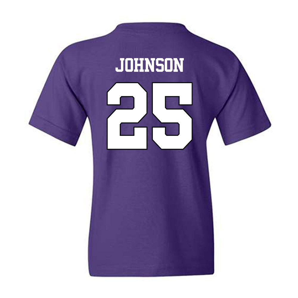 TCU - NCAA Baseball : Nolan Johnson - Classic Shersey Youth T-Shirt-1
