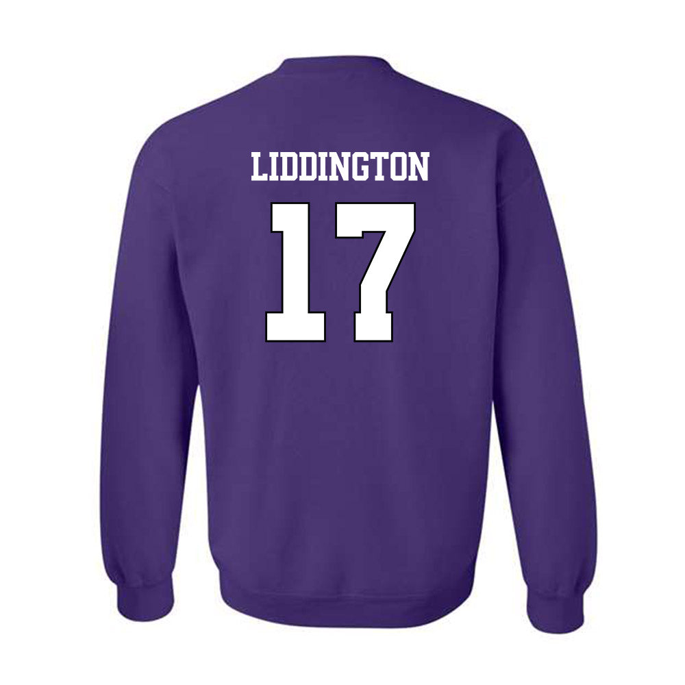 TCU - NCAA Baseball : Rob Liddington - Classic Shersey Crewneck Sweatshirt-1
