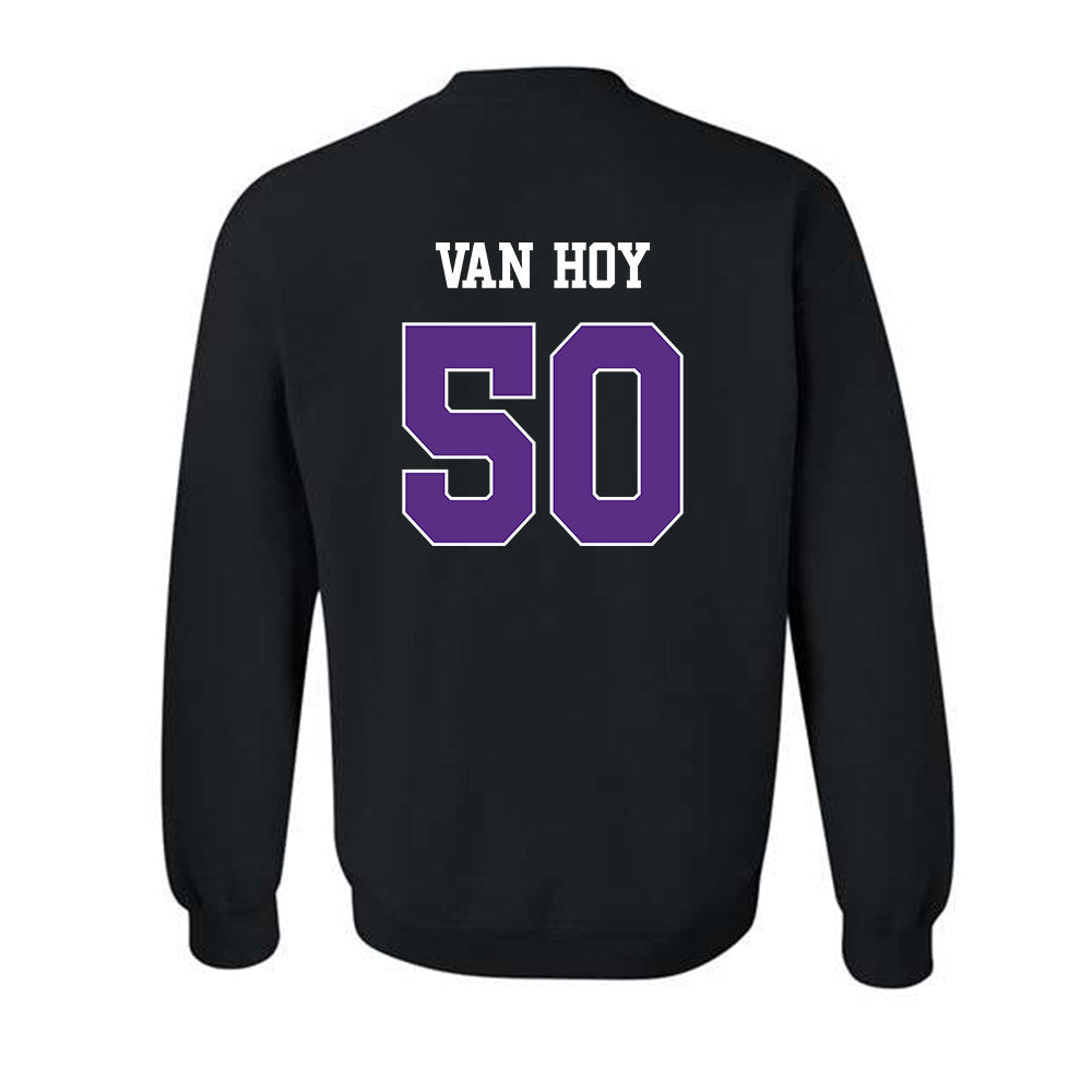 TCU - NCAA Football : Witten Van Hoy - Classic Shersey Crewneck Sweatshirt-1