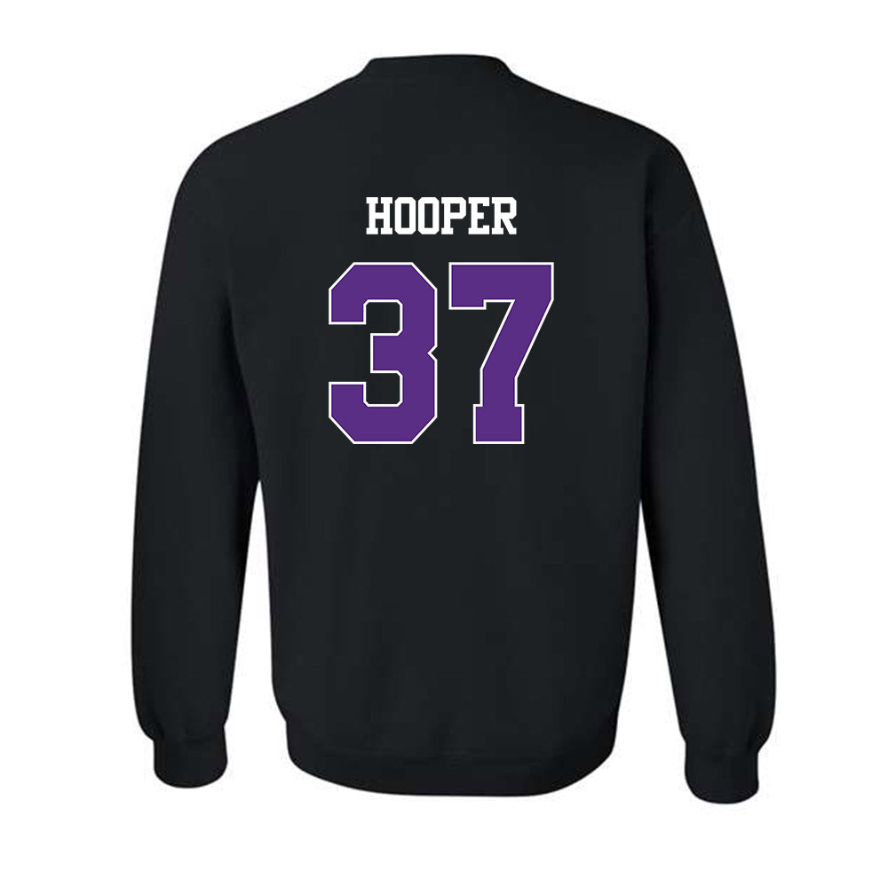TCU - NCAA Football : Hudson Hooper - Classic Shersey Crewneck Sweatshirt-1