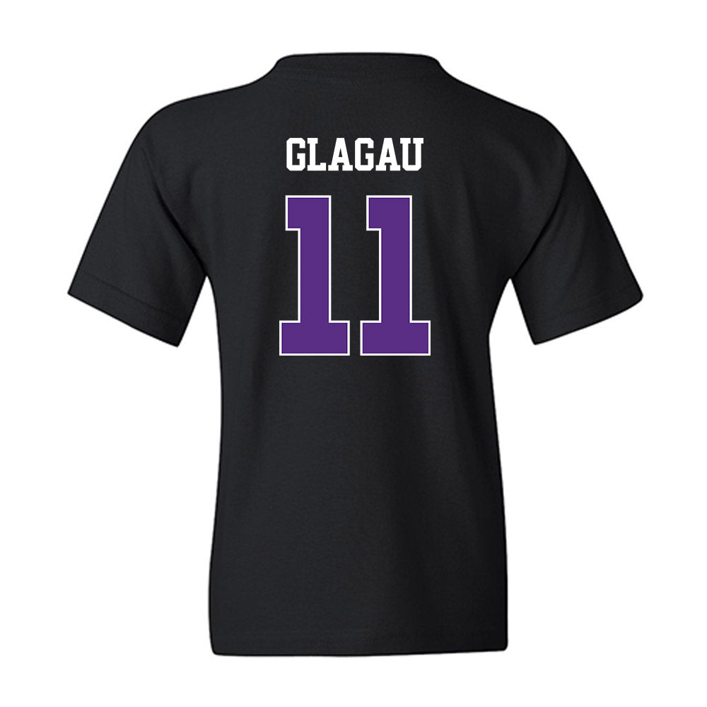 TCU - NCAA Beach Volleyball : Emma Glagau - Classic Shersey Youth T-Shirt-1