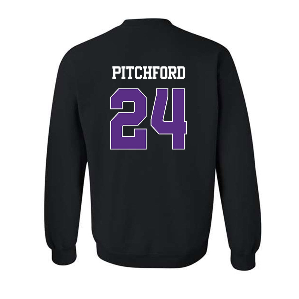 TCU - NCAA Football : Joe Pitchford - Classic Shersey Crewneck Sweatshirt-1
