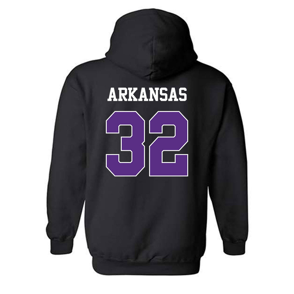 TCU - NCAA Football : Dillon Arkansas - Classic Shersey Hooded Sweatshirt-1