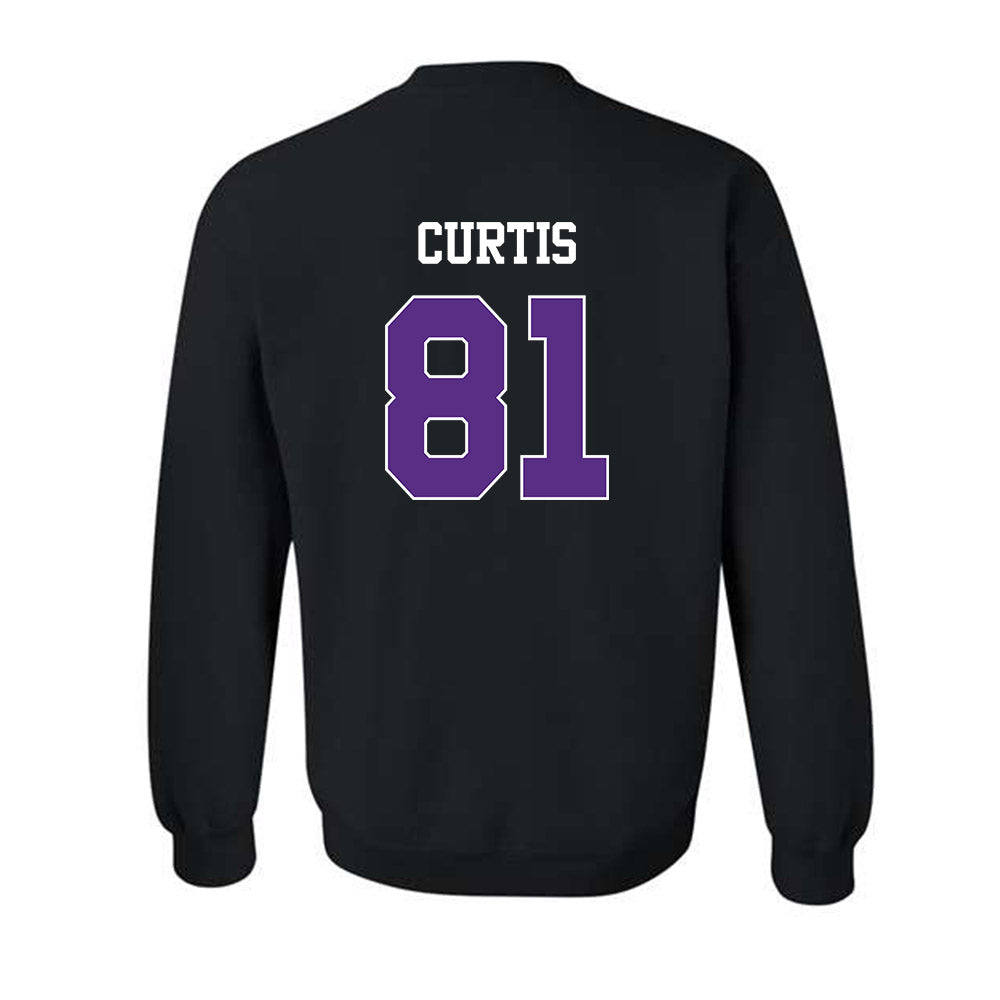 TCU - NCAA Football : Chase Curtis - Classic Shersey Crewneck Sweatshirt-1