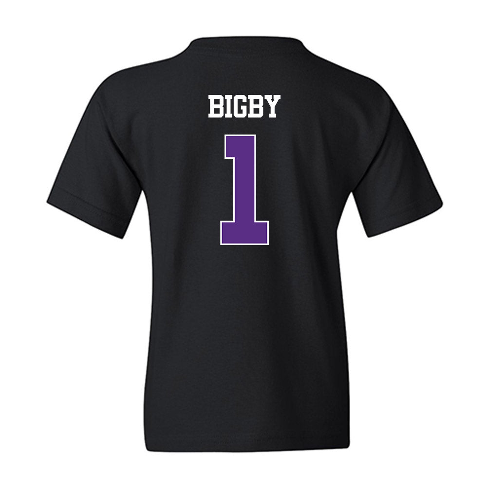 TCU - NCAA Women's Basketball : Taylor Bigby - Classic Shersey Youth T-Shirt-1