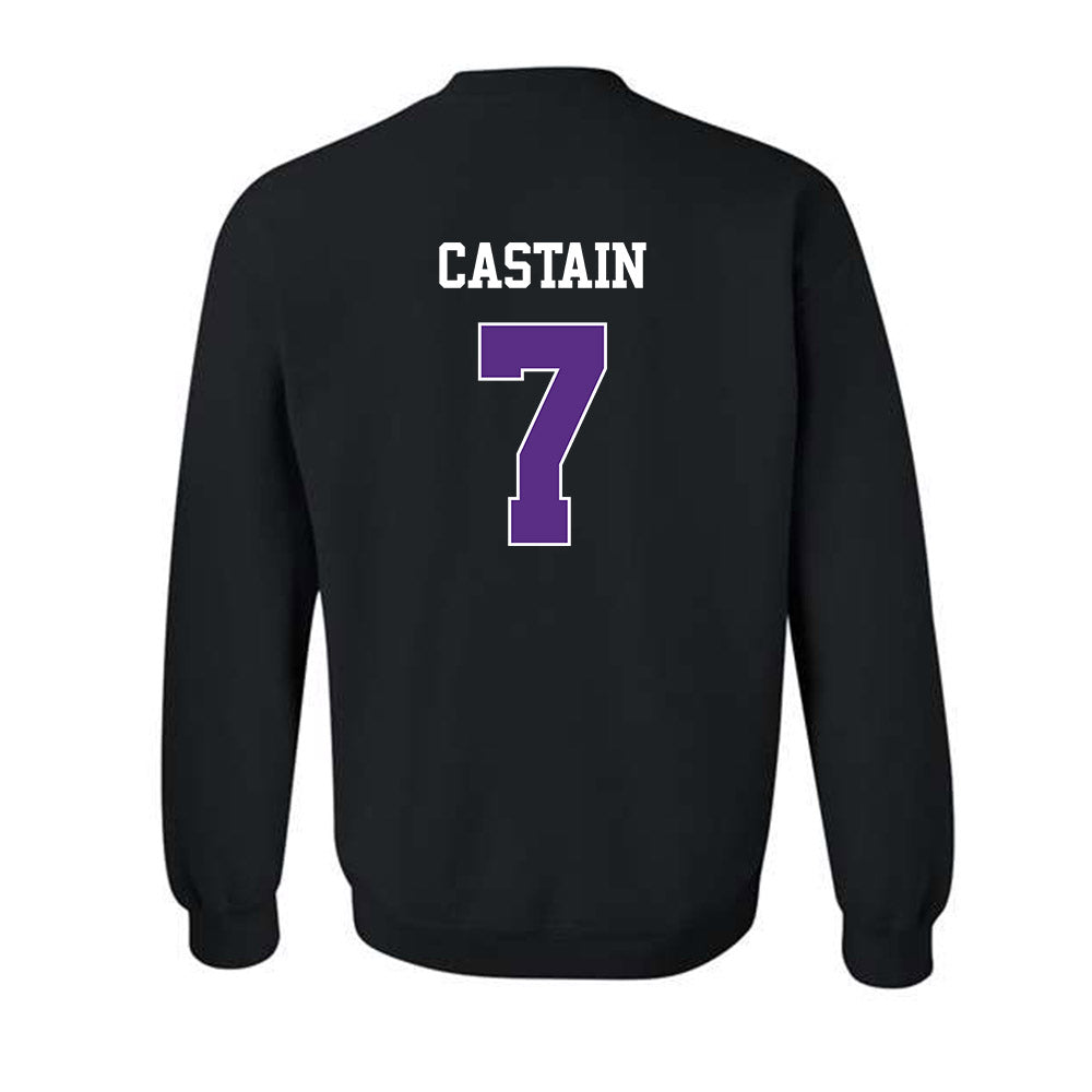 TCU - NCAA Women's Soccer : Seven Castain - Classic Shersey Crewneck Sweatshirt-1