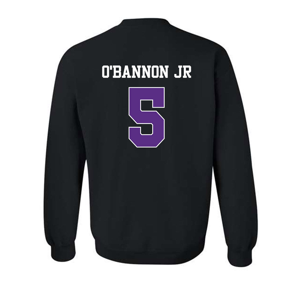 TCU - NCAA Men's Basketball : Charles O'Bannon Jr - Classic Shersey Crewneck Sweatshirt-1