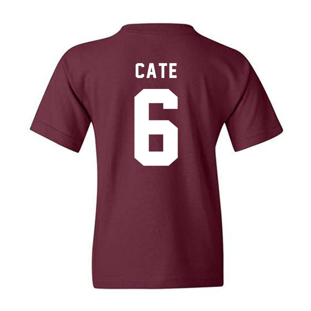 Texas A&M - NCAA Women's Soccer : Bailey Cate - Sports Shersey Youth T-Shirt-1