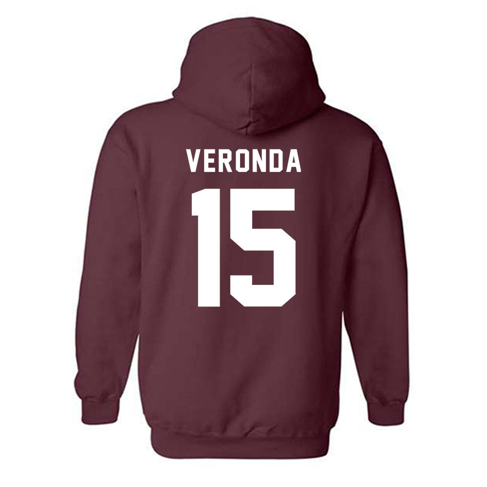 Texas A&M - NCAA Women's Soccer : Maysen Veronda - Sports Shersey Hooded Sweatshirt-1
