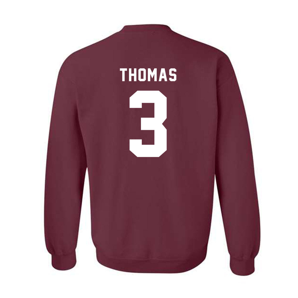Texas A&M - NCAA Women's Volleyball : Tatum Thomas - Sports Shersey Crewneck Sweatshirt-1