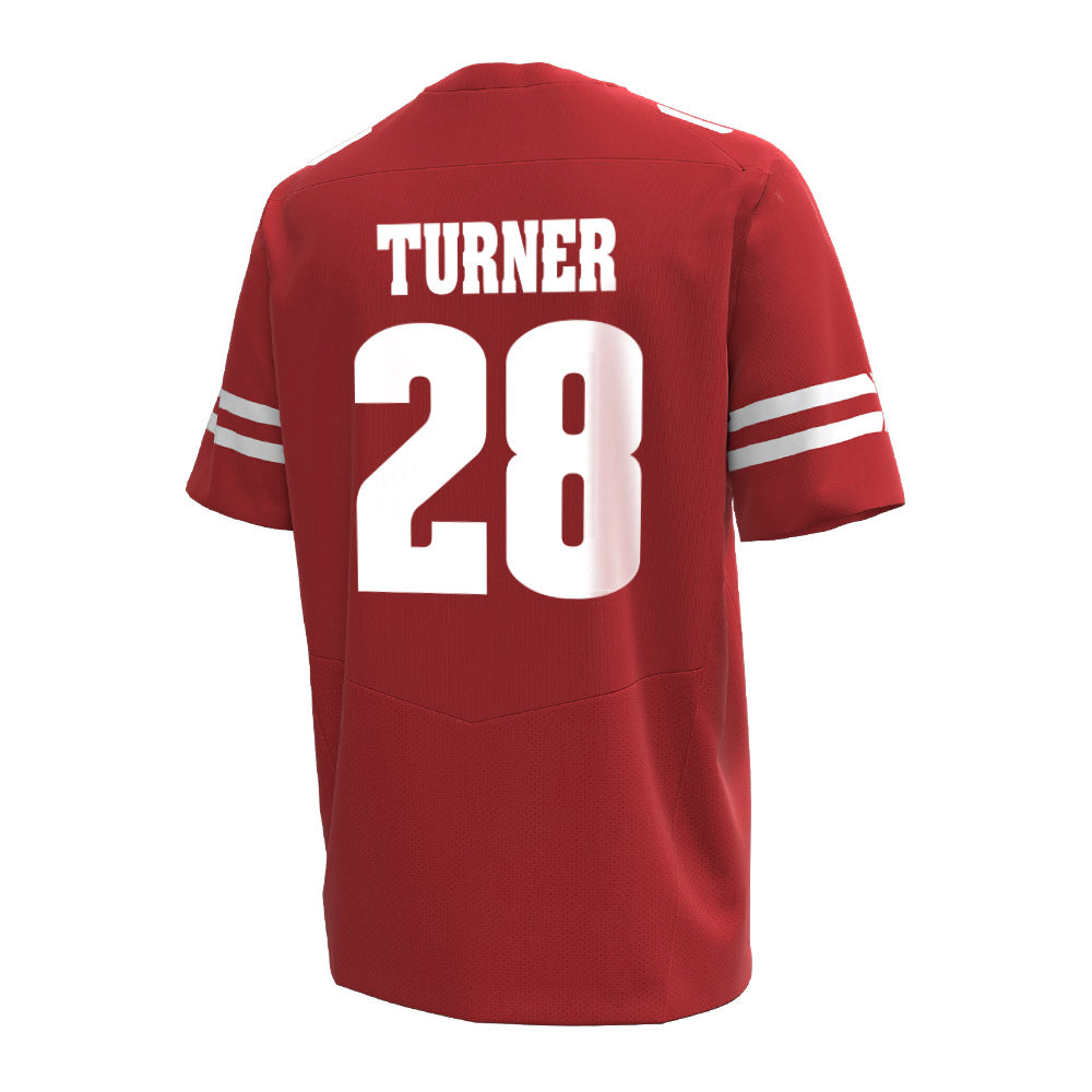 Wisconsin - NCAA Football : Antarron Turner - Under Armour® Football Jersey-0