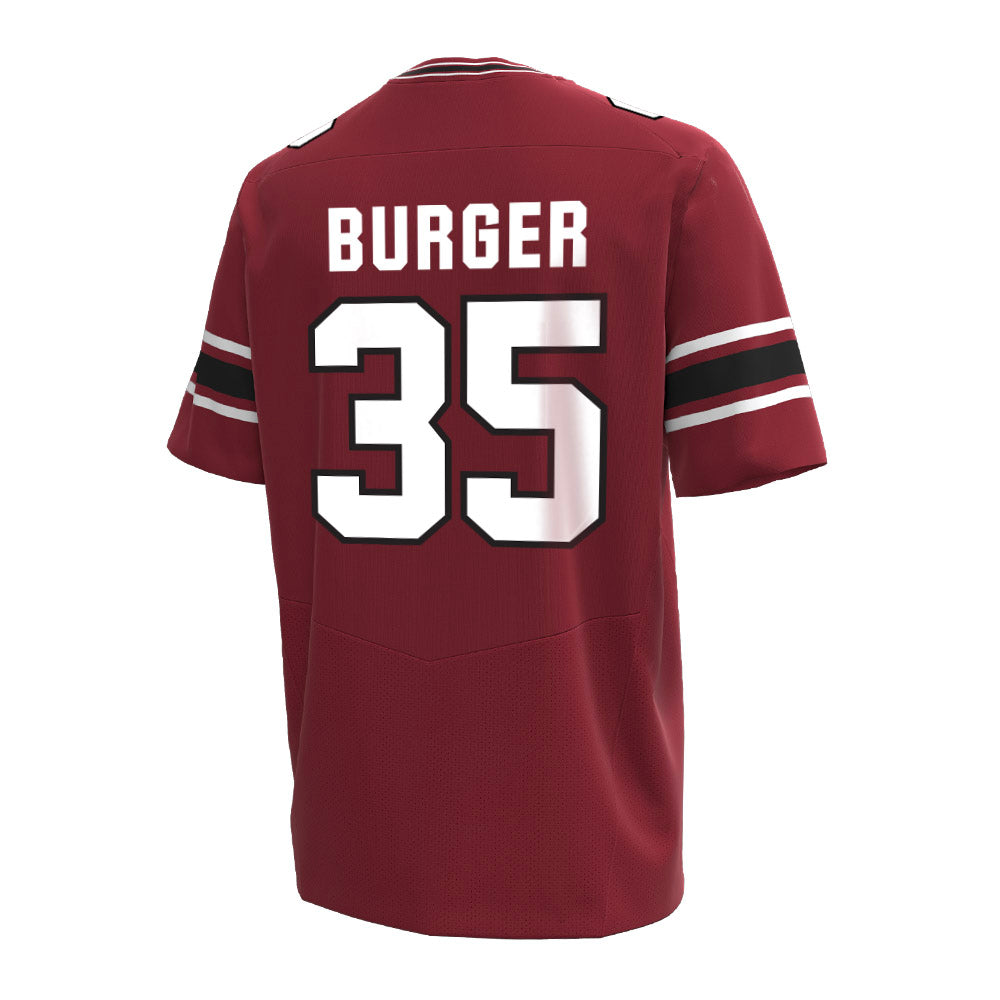 South Carolina - NCAA Football : Jackson Burger - Under Armour® Football Jersey-1