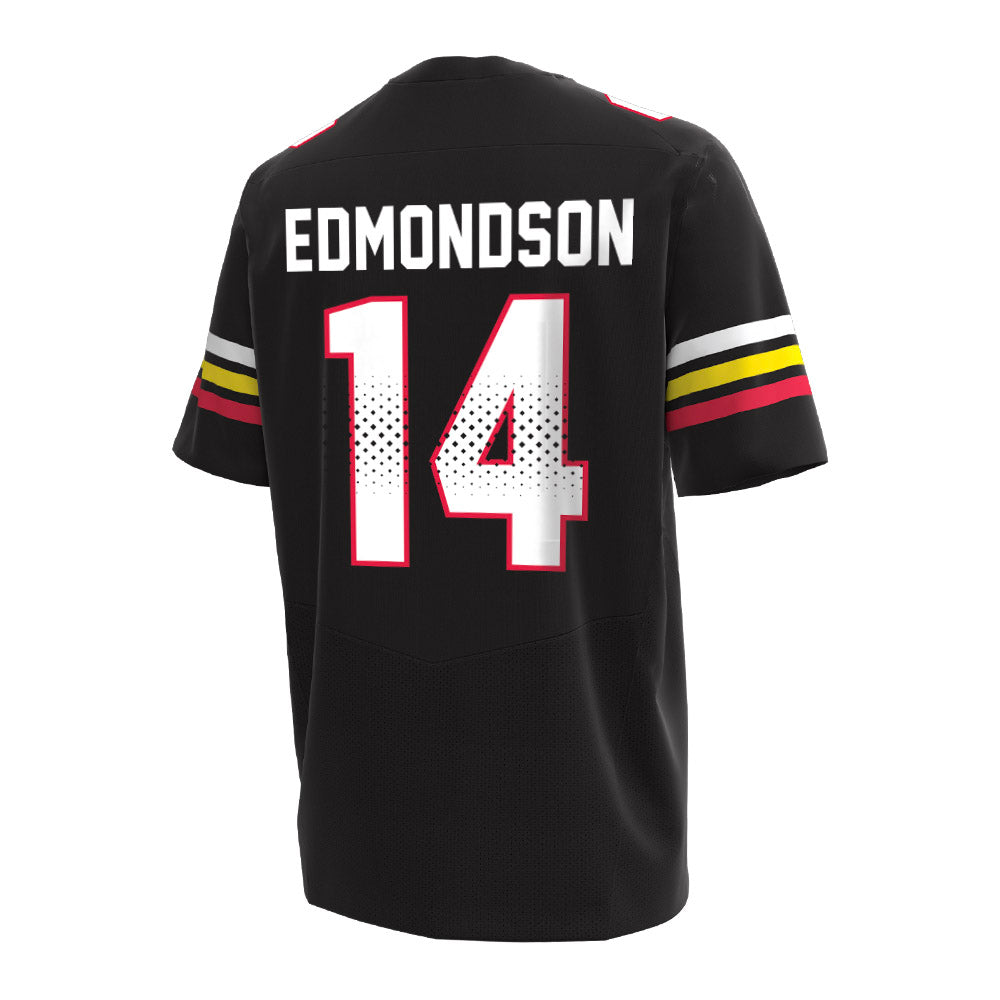Maryland - NCAA Women's Lacrosse : Kori Edmondson - Under Armour® Football Jersey-1