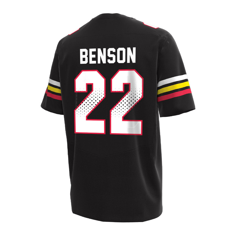 Maryland - NCAA Softball : Matti Benson - Under Armour® Football Jersey-1