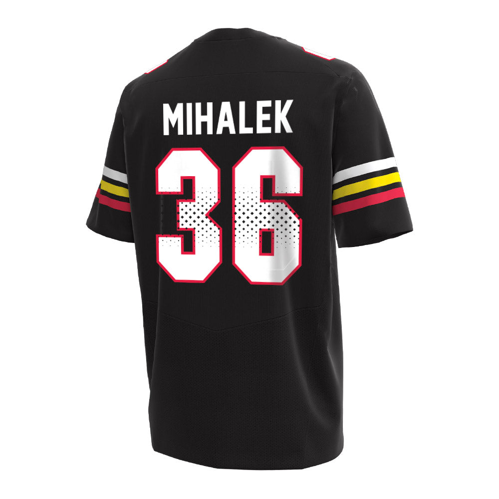 Maryland - NCAA Men's Soccer : Alexander Mihalek - Under Armour® Football Jersey-1