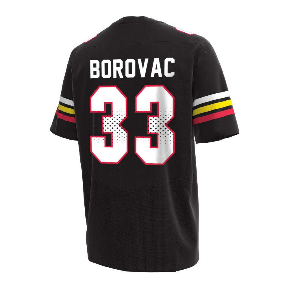 Maryland - NCAA Softball : Taylor Borovac - Under Armour® Football Jersey-1