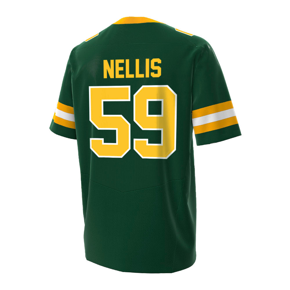 NDSU - NCAA Football : James Nellis - North Dakota State University Football Jersey-UnderArmour-1