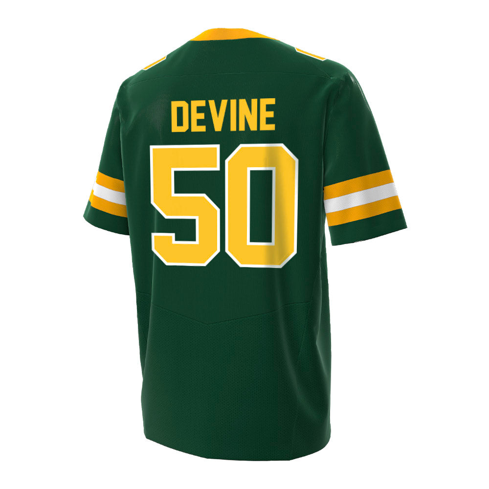 NDSU - NCAA Football : Damian Devine - North Dakota State University Football Jersey-UnderArmour-1
