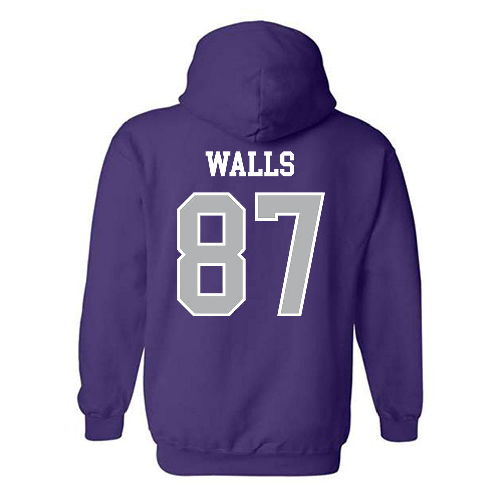 SBU - NCAA Football : Gabriel Walls - Classic Shersey Hooded Sweatshirt-1
