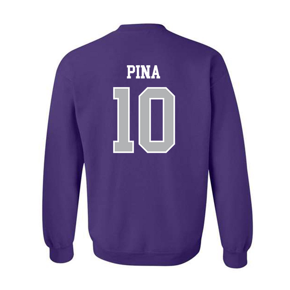 SBU - NCAA Men's Soccer : Edgar Pina - Classic Shersey Crewneck Sweatshirt-1