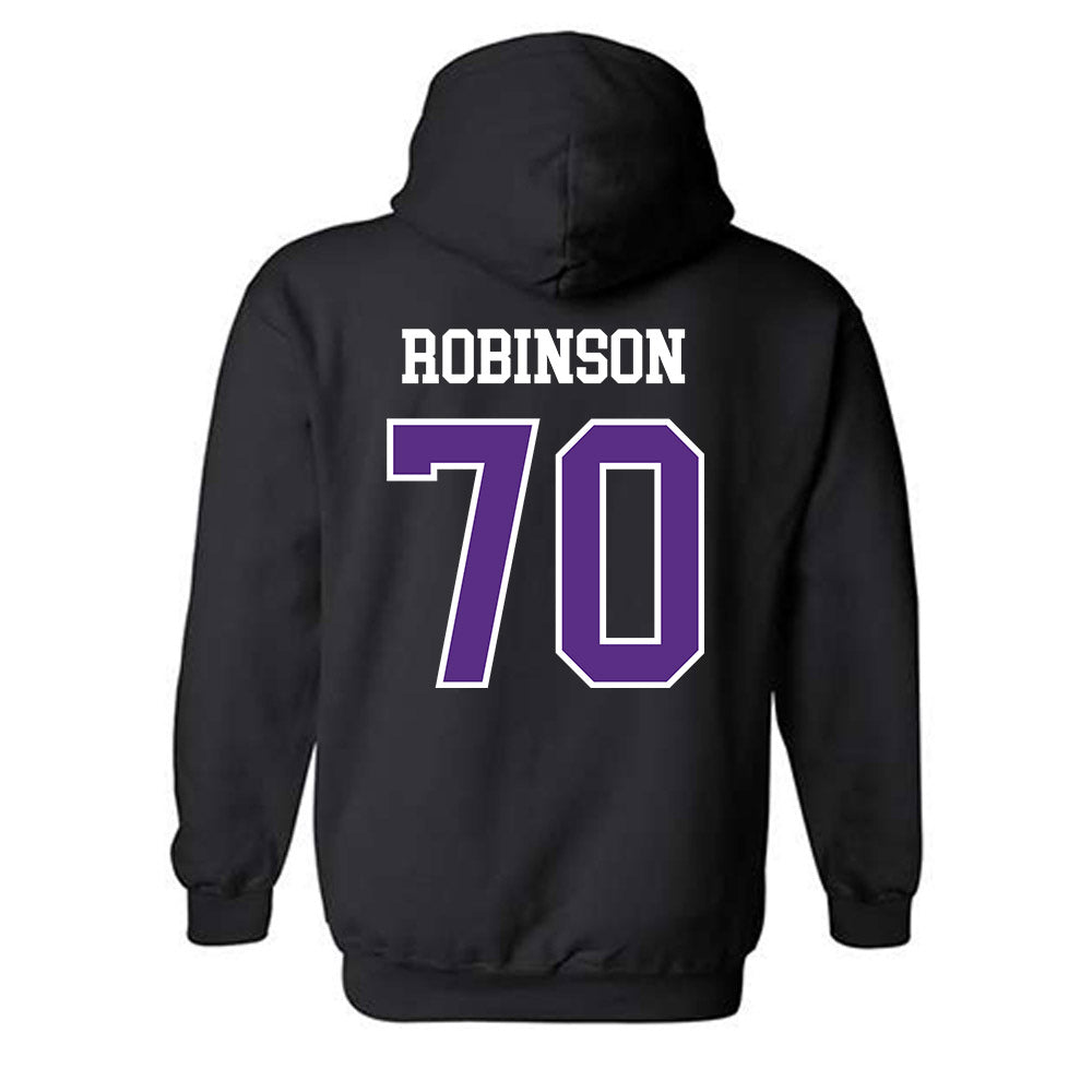 SBU - NCAA Football : Samuel Robinson - Classic Shersey Hooded Sweatshirt-1