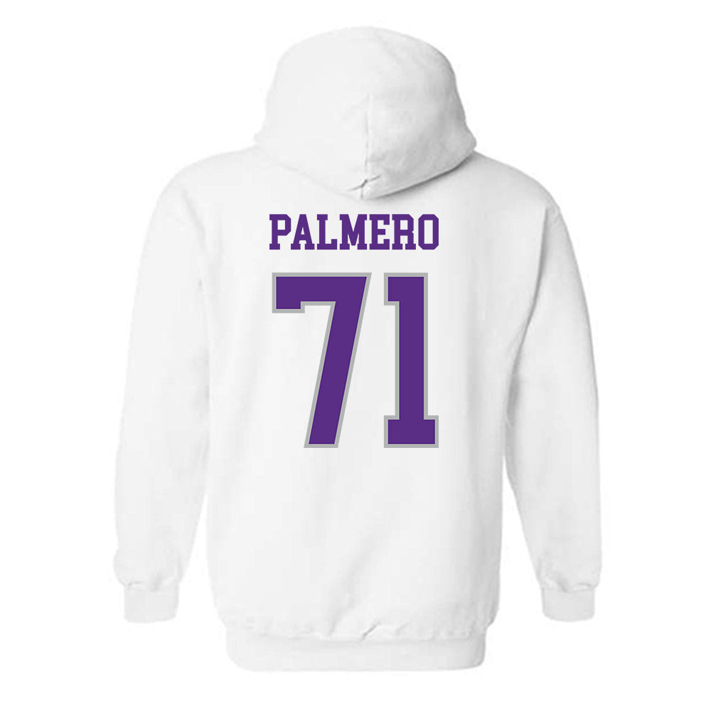 SBU - NCAA Football : Allen Palmero - Classic Shersey Hooded Sweatshirt-1