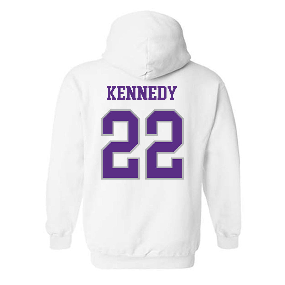 SBU - NCAA Men's Basketball : Eli Kennedy - Classic Shersey Hooded Sweatshirt-1