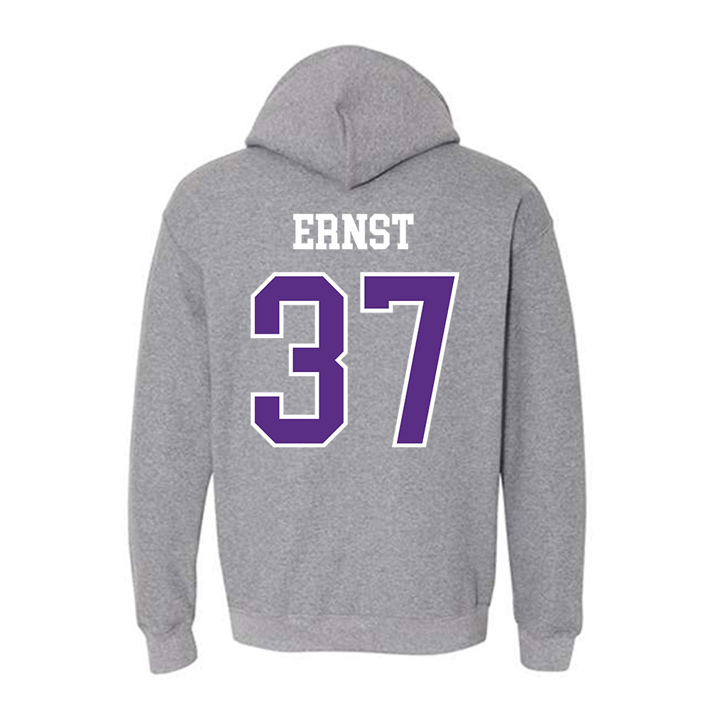 SBU - NCAA Football : Braxton Ernst - Classic Shersey Hooded Sweatshirt-1