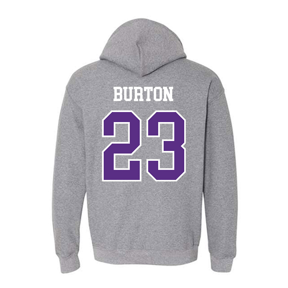 SBU - NCAA Women's Soccer : Emma Burton - Classic Shersey Hooded Sweatshirt-1