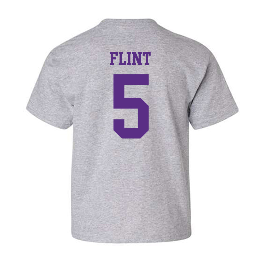 SBU - NCAA Football : Keivon Flint - Classic Shersey Youth T-Shirt-1
