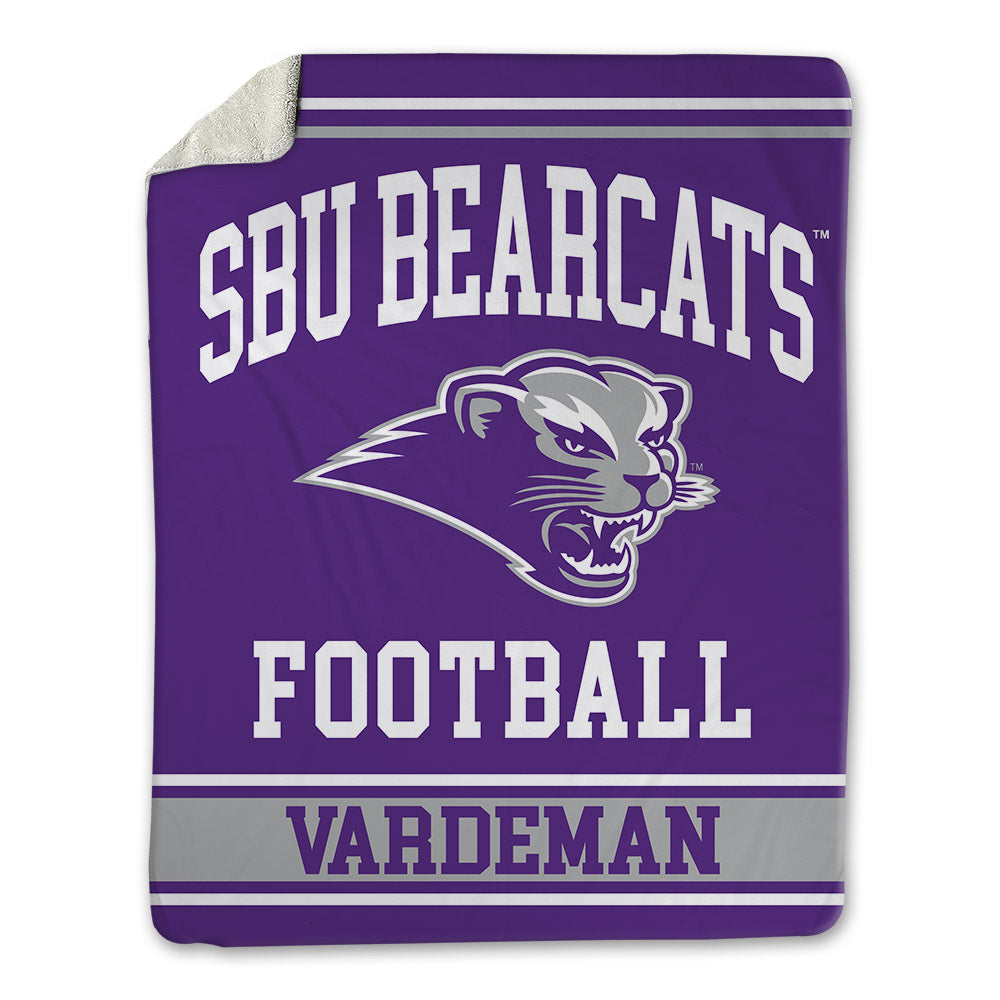 SBU - NCAA Football : Jackson Vardeman - Blanket-0