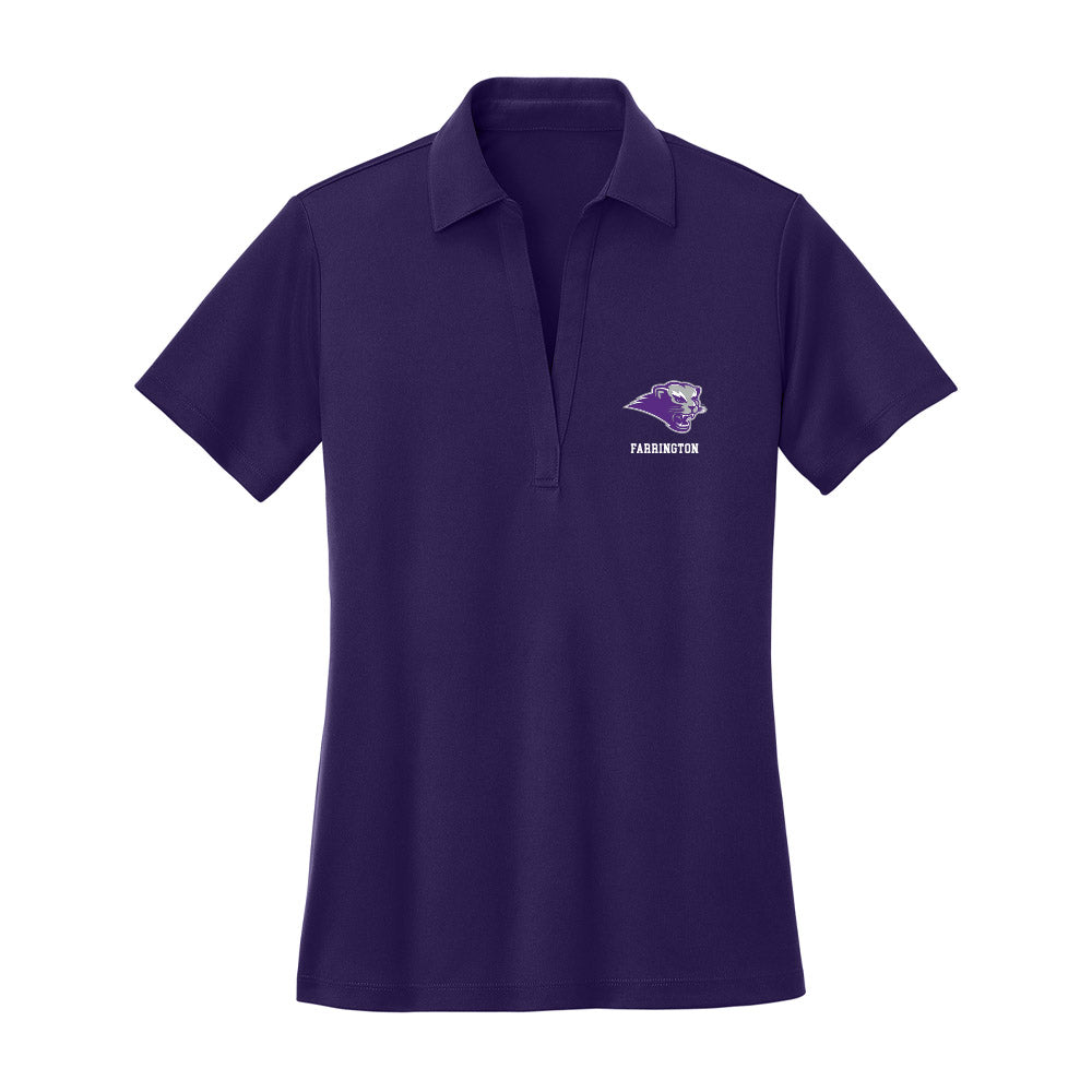 SBU - NCAA Women's Track & Field : Collinique Farrington - Women's Activewear Polo Shirt-0