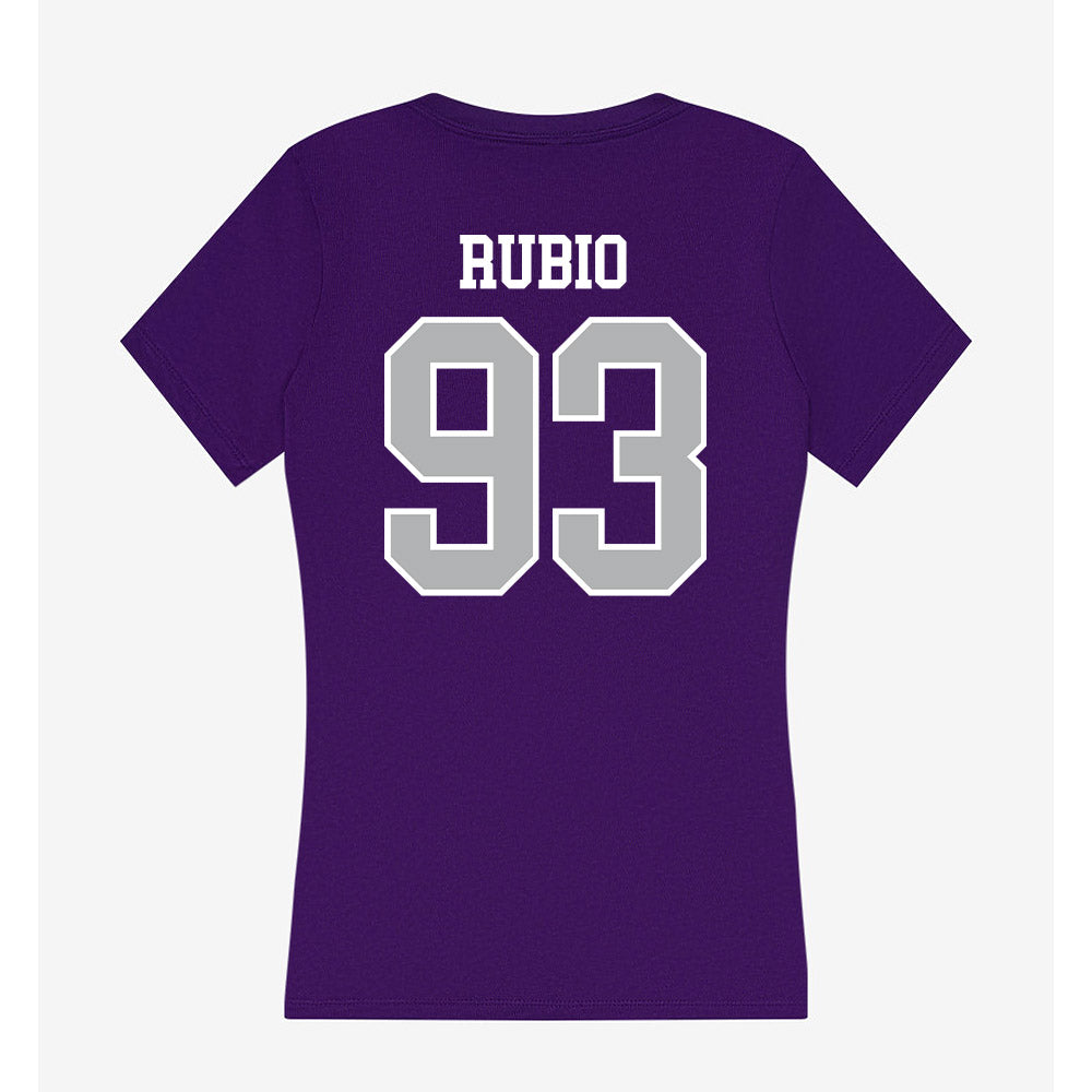 SBU - NCAA Football : Isaiah Rubio - Classic Shersey Women's V-Neck T-Shirt-1
