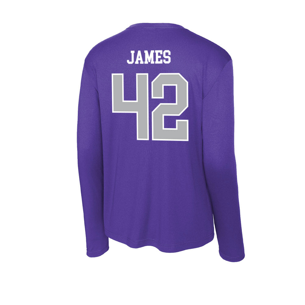 SBU - NCAA Football : Kaleb James - Classic Shersey Activewear Long Sleeve T-Shirt-1