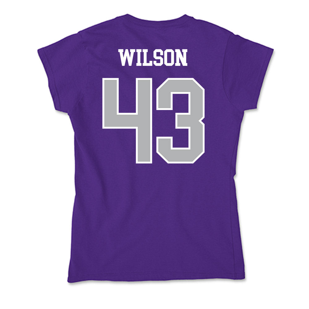 SBU - NCAA Football : Luca Wilson - Classic Shersey Soft Style Women’s T-Shirt-1