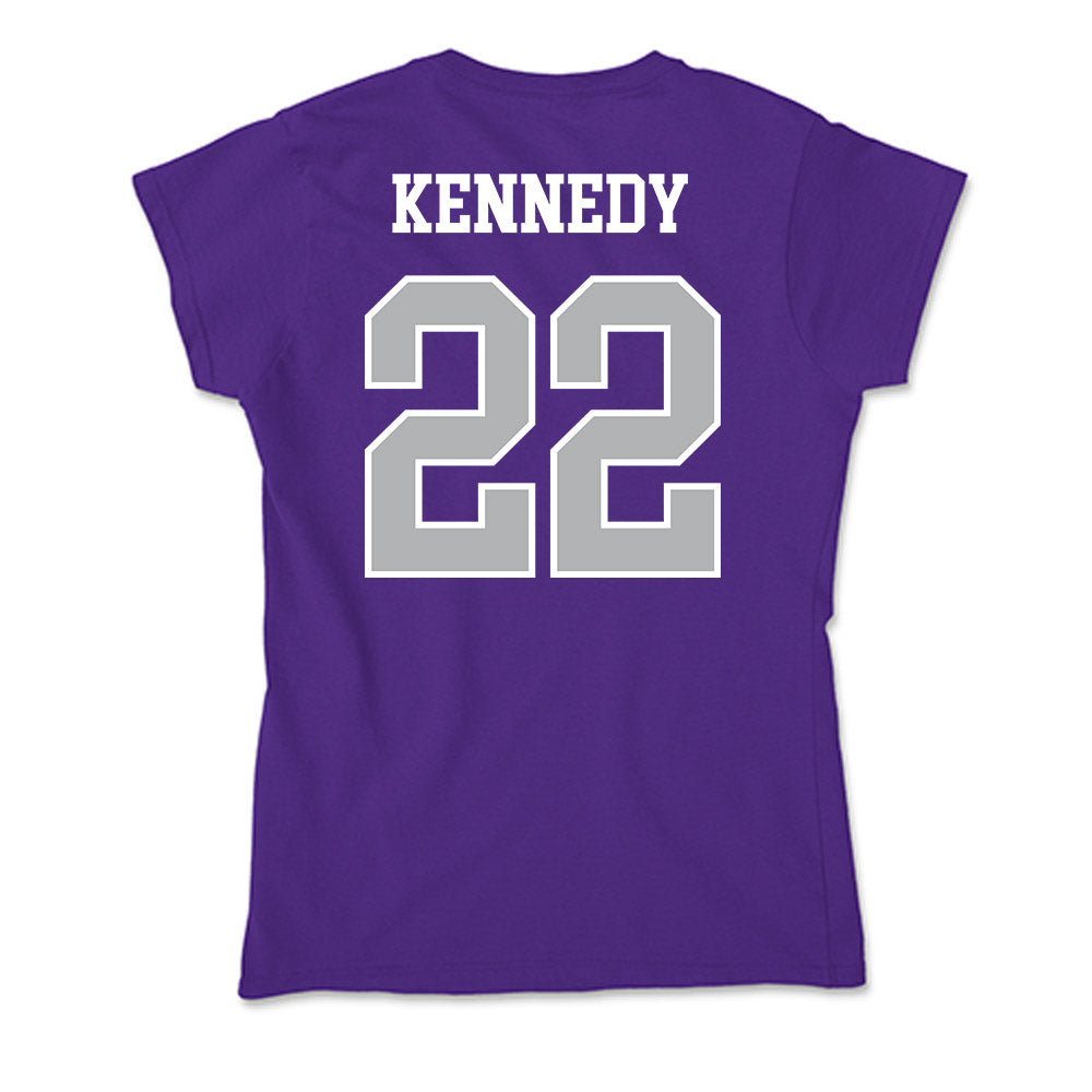 SBU - NCAA Men's Basketball : Eli Kennedy - Classic Shersey Soft Style Women’s T-Shirt-1