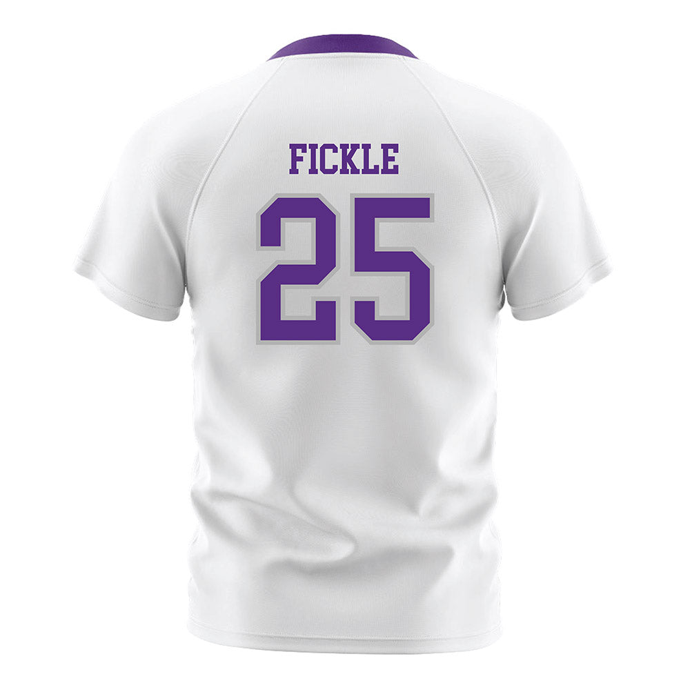SBU - NCAA Women's Soccer : Lydia Fickle - White Soccer Jersey-1