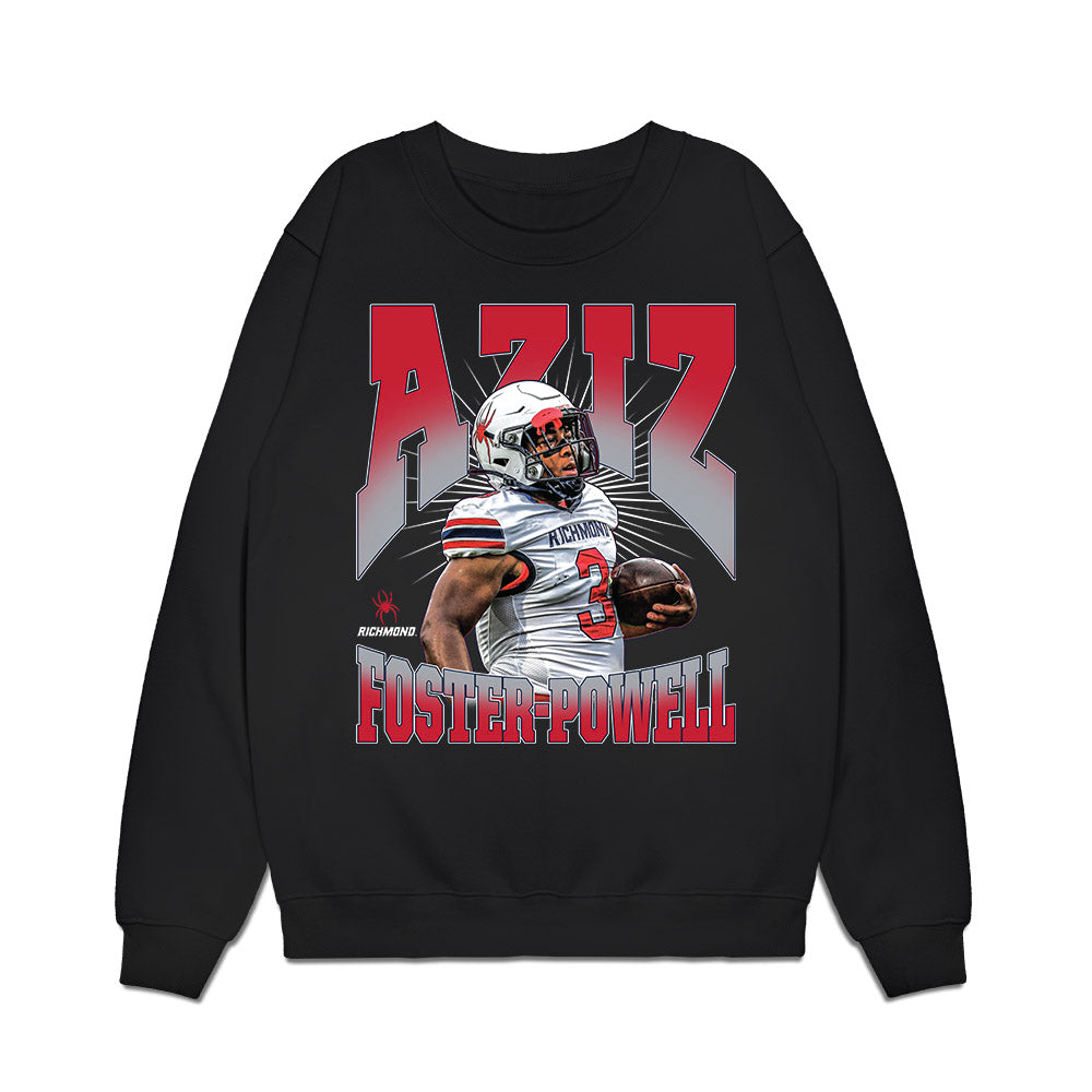 Richmond - NCAA Football : Aziz Foster-Powell - Collage Premium Crewneck Sweatshirt-0