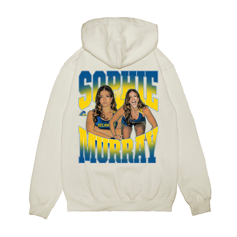 Delaware - NCAA Women's Rowing : Sophia Murray - Collage Premium Hooded Sweatshirt-1