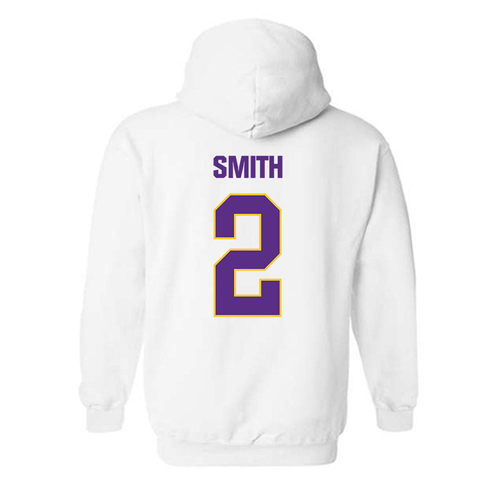 LSU - NCAA Women's Volleyball : Tireh Smith - Classic Shersey Hooded Sweatshirt-1