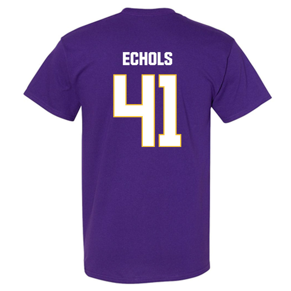 LSU - NCAA Football : Justin Echols - Classic Shersey T-Shirt-1